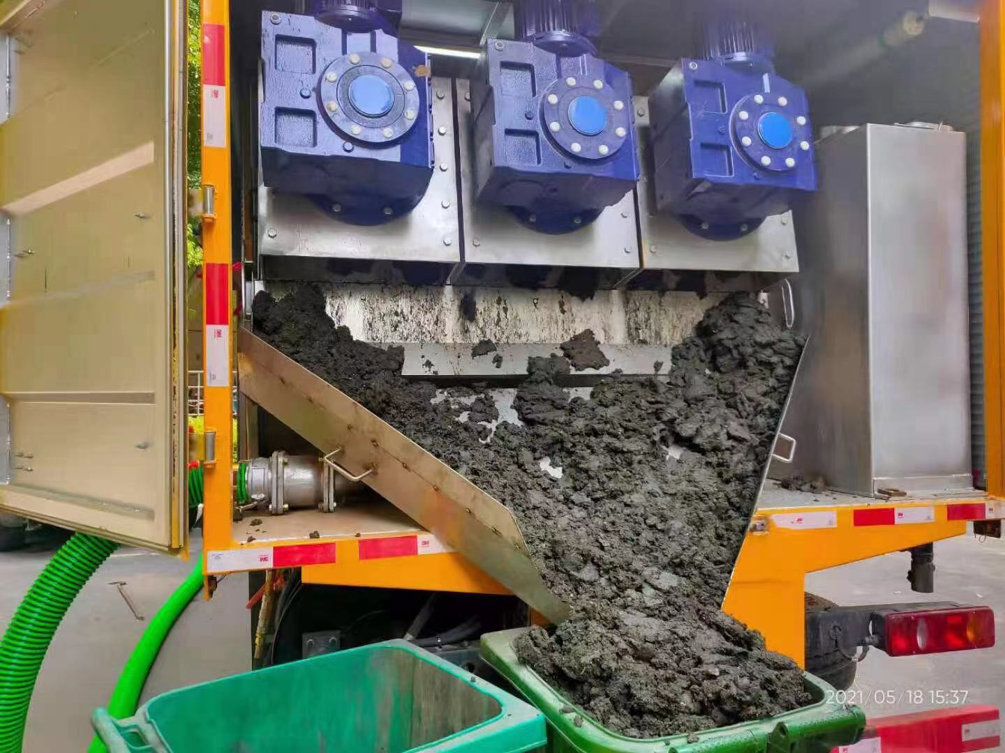 虎门化粪池清掏城市维护站-泥浆净化干湿分离处理